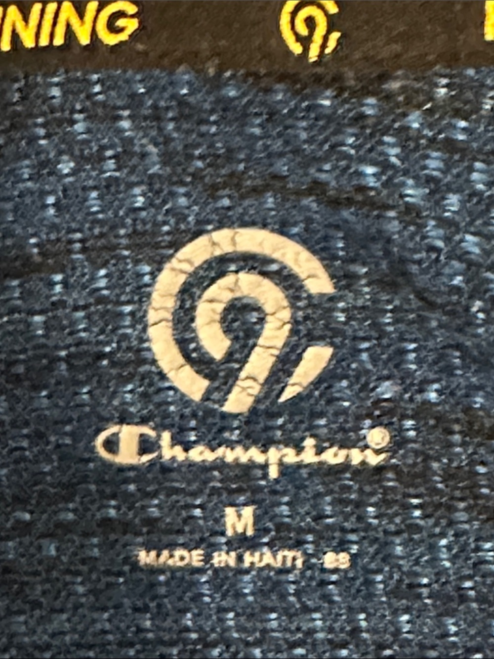 Champion Blue Short-Sleeve Performance Tee - Picture 2 of 2
